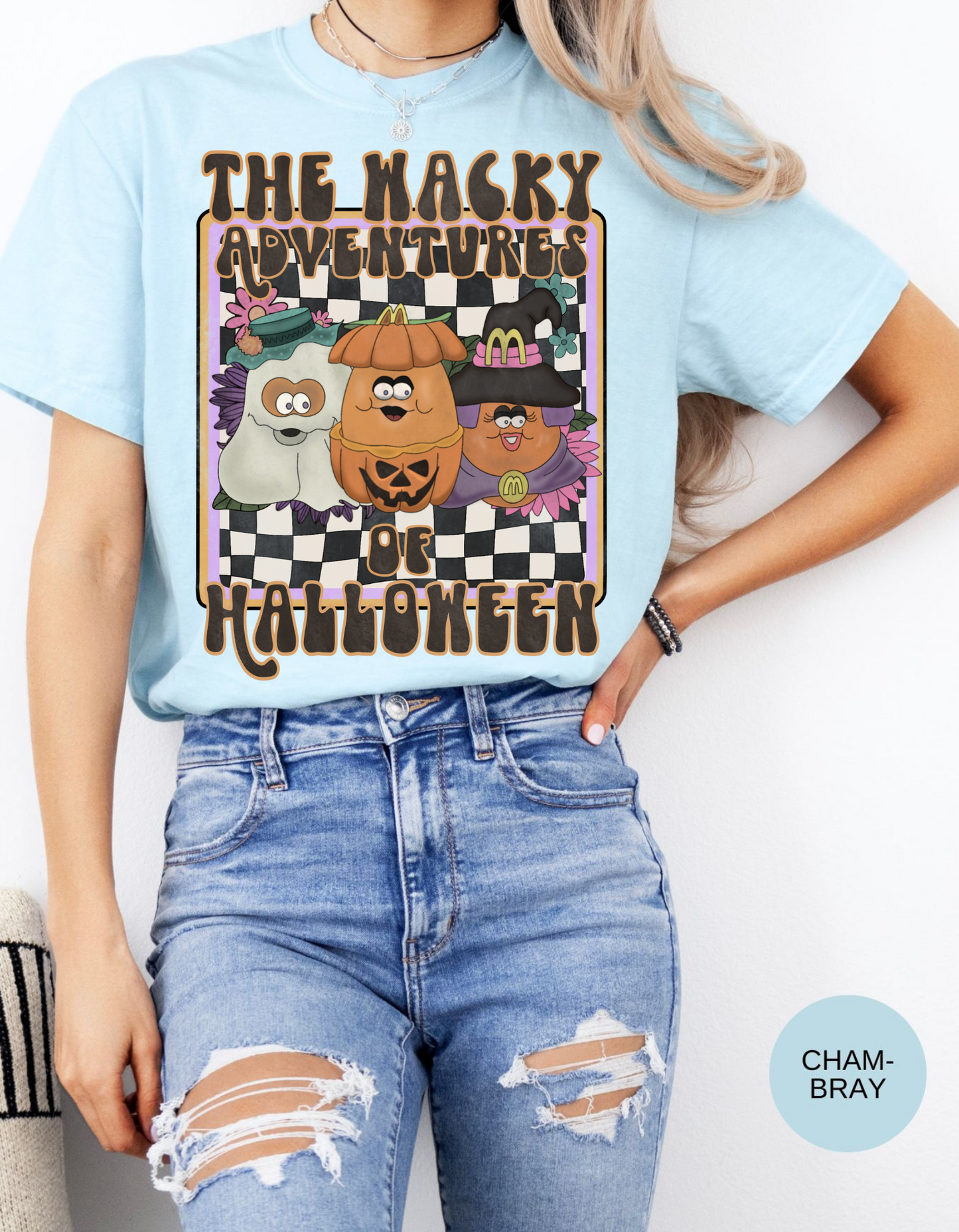 McNugget Madness: The Wacky Adventures of Halloween Tee