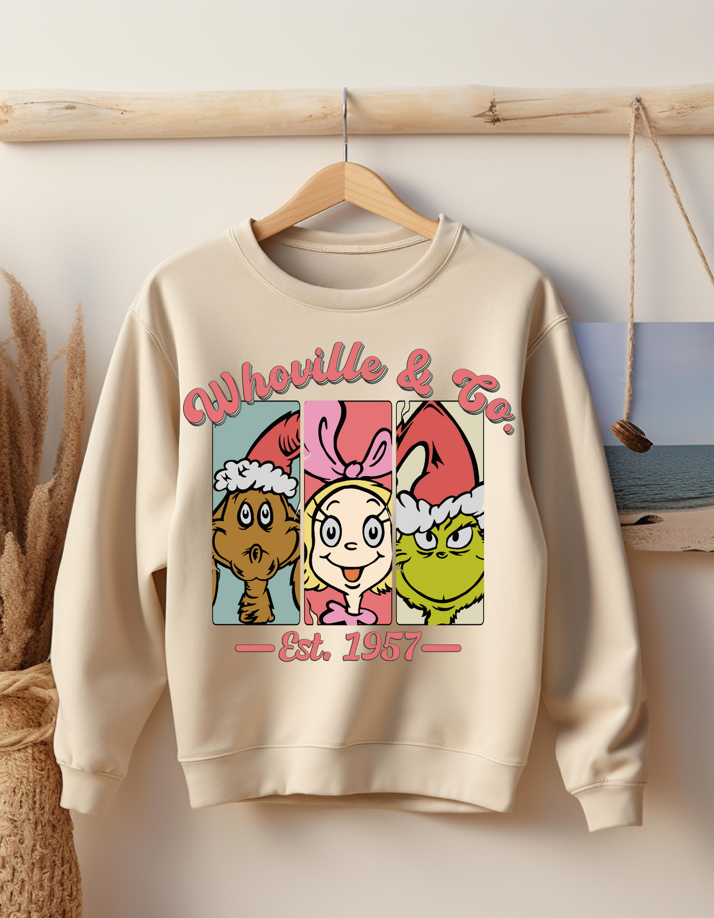 Whoville Cozy: Celebrate the Spirit Sweatshirt