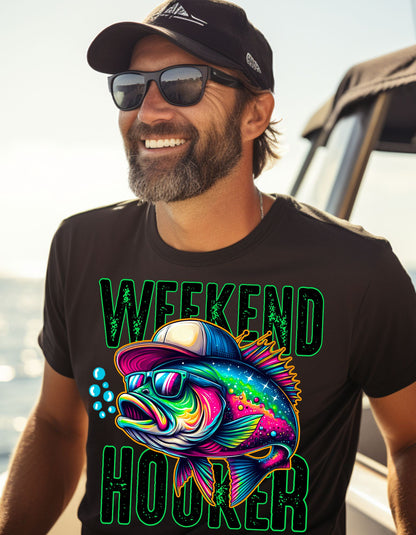 Weekend Hooker Angler Tee