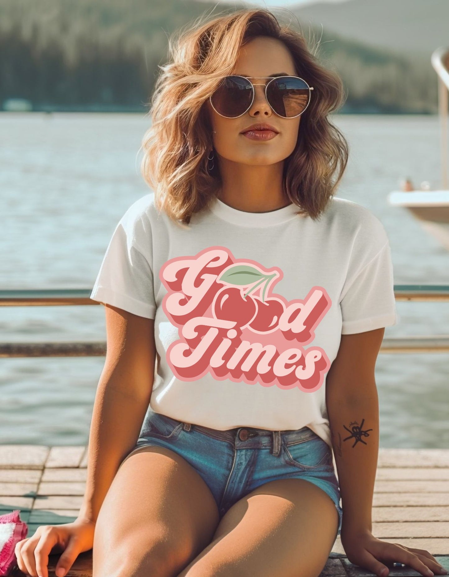 Cherry Good Times Tee