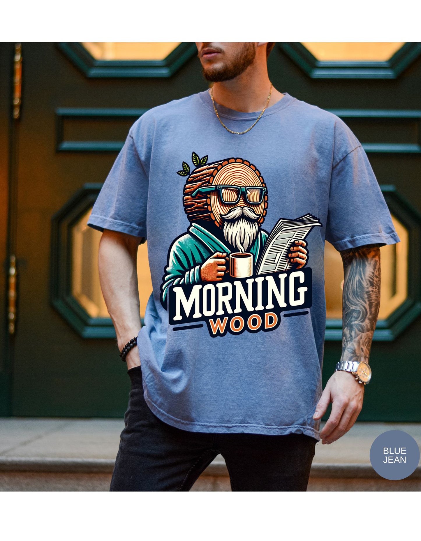 Rise & Shine: Morning Wood Tee