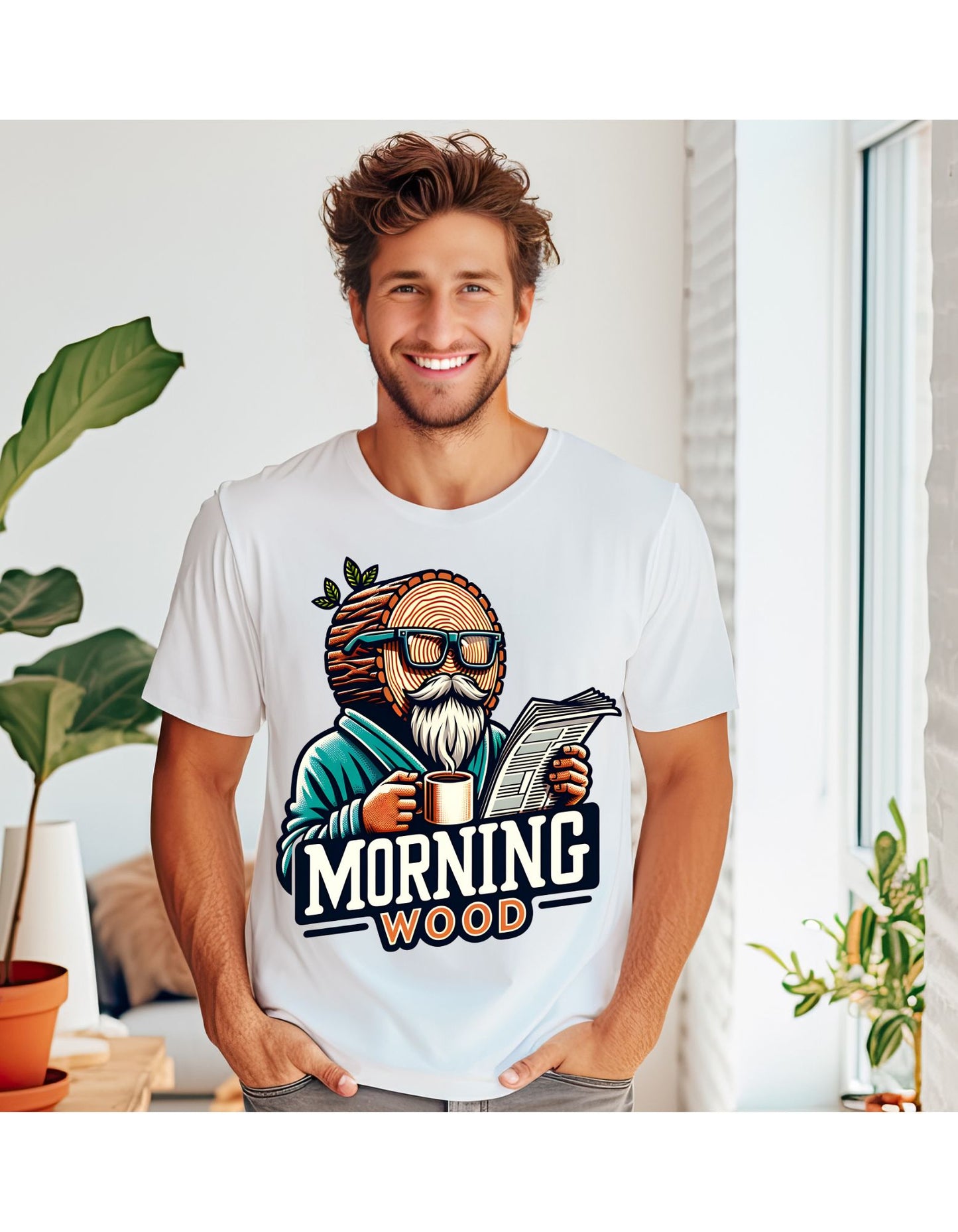 Rise & Shine: Morning Wood Tee