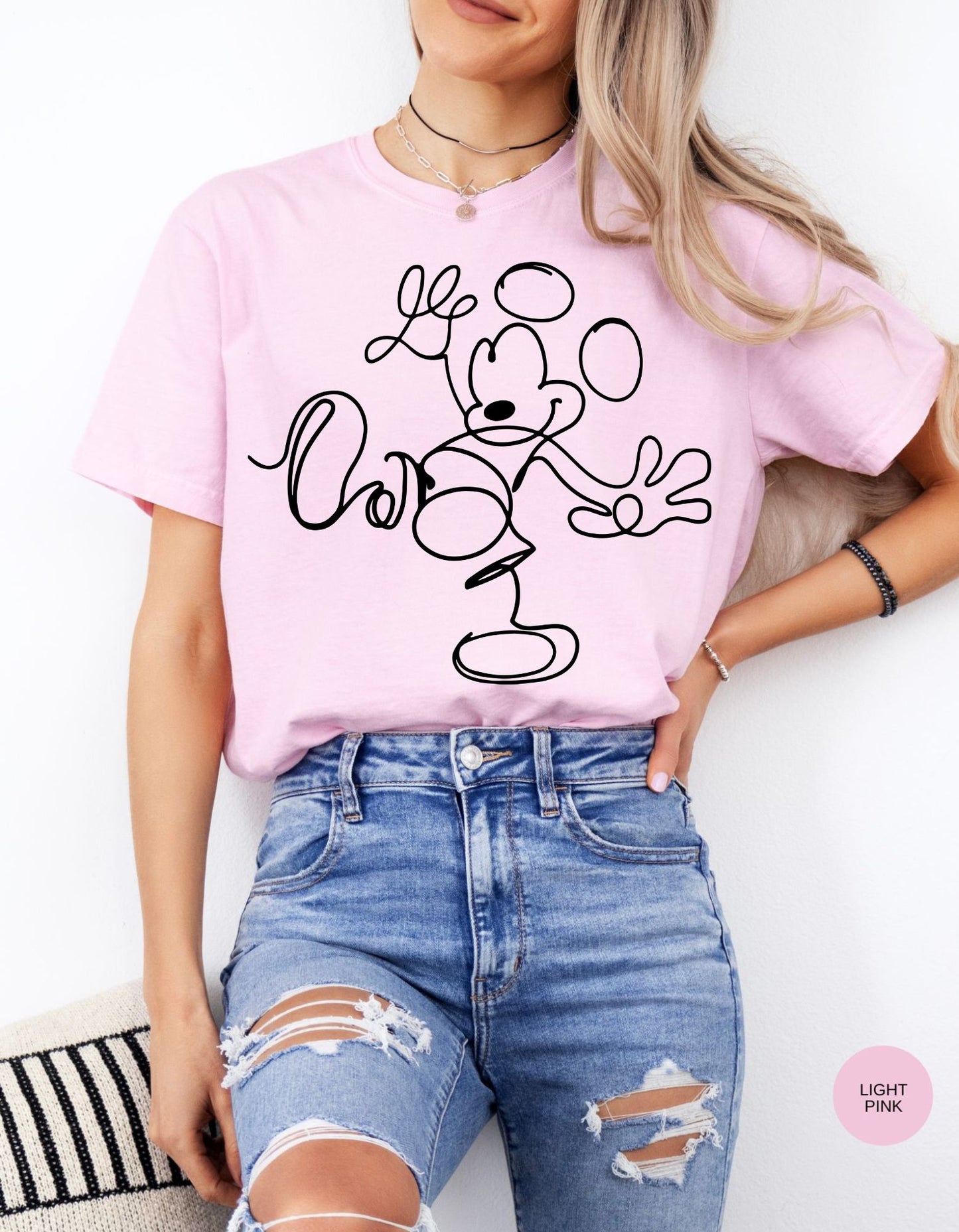 Iconic Mouse Sketch Tee