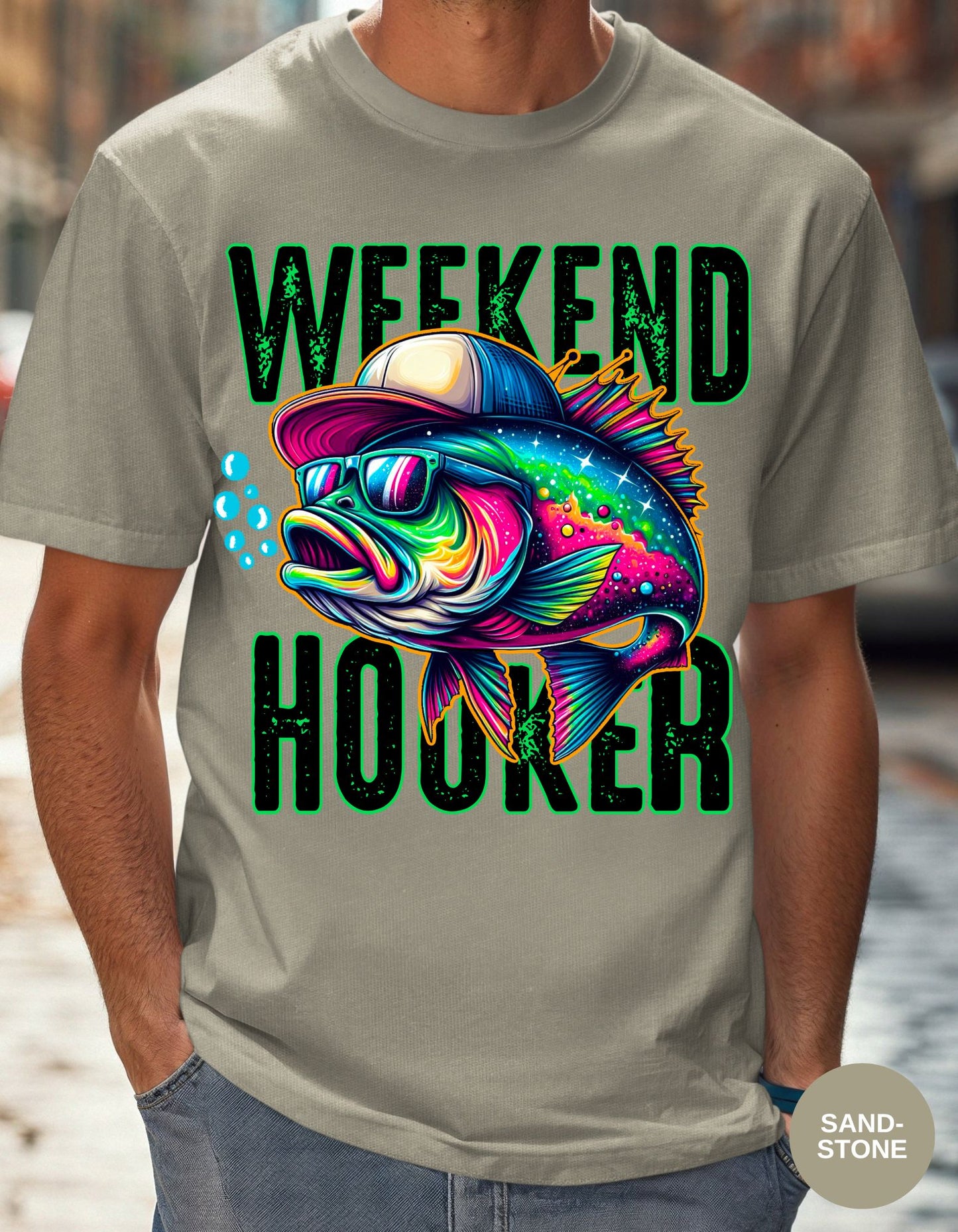 Weekend Hooker Angler Tee