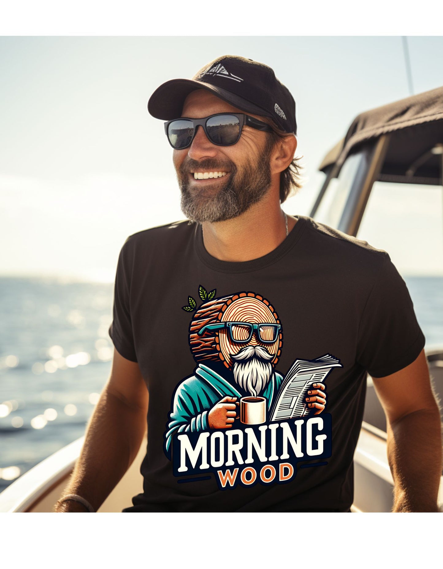 Rise & Shine: Morning Wood Tee