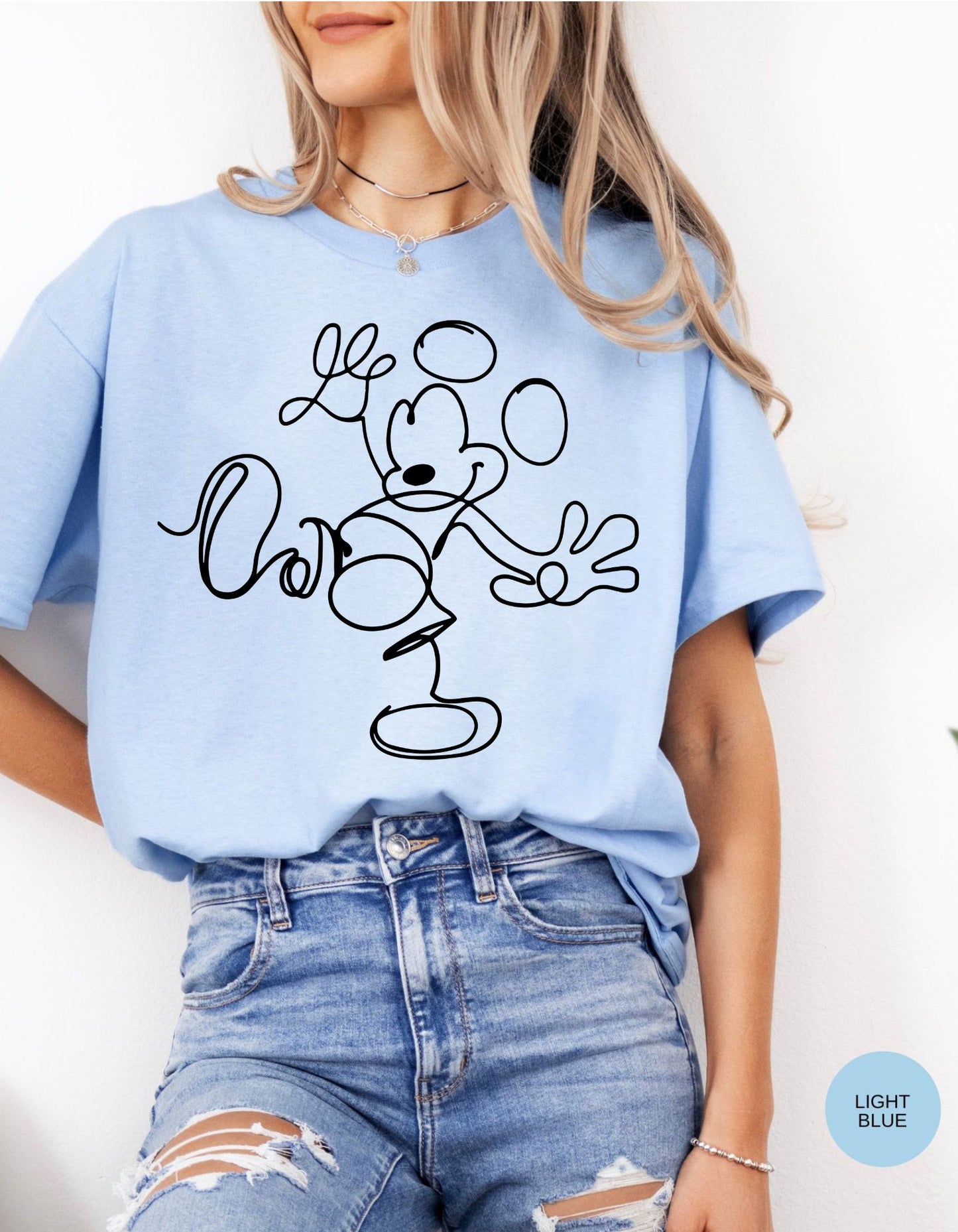 Iconic Mouse Sketch Tee