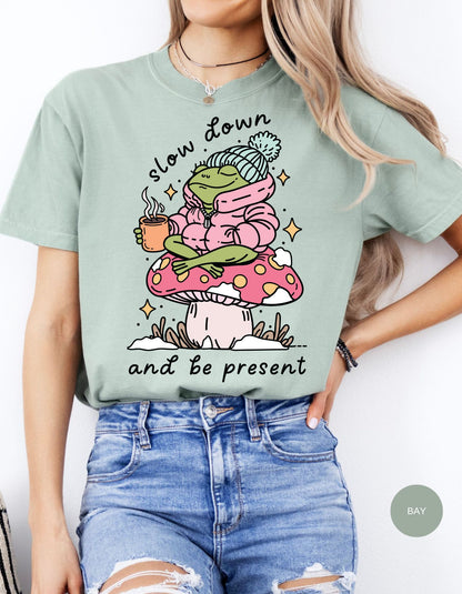 Zen Frog Chill Tee