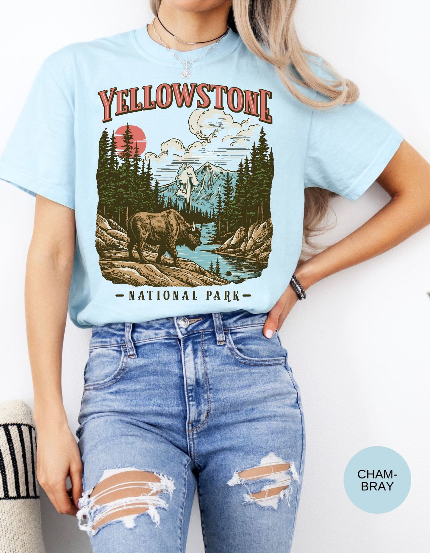 Yellowstone Vintage Adventure Tee