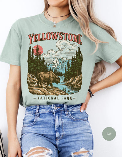 Yellowstone Vintage Adventure Tee