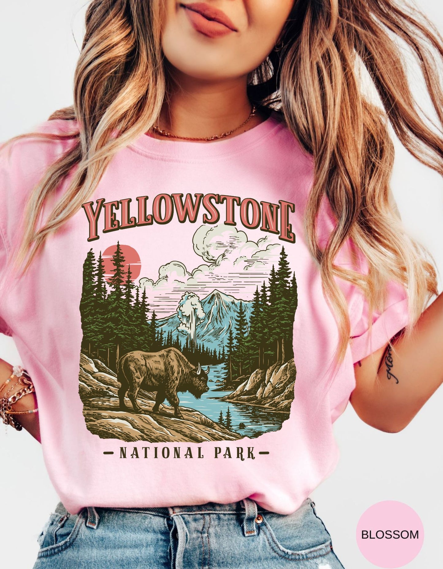 Yellowstone Vintage Adventure Tee