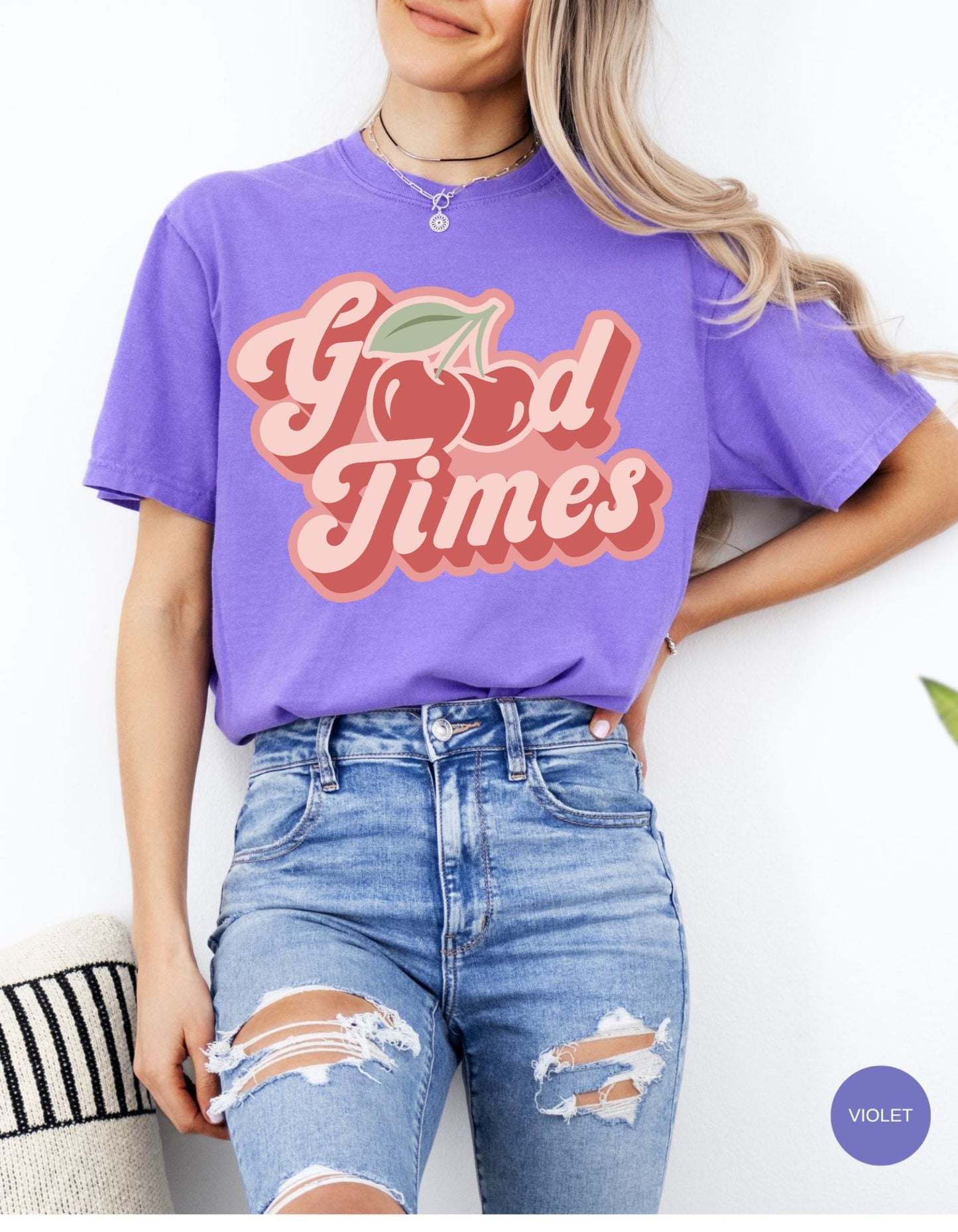 Cherry Good Times Tee