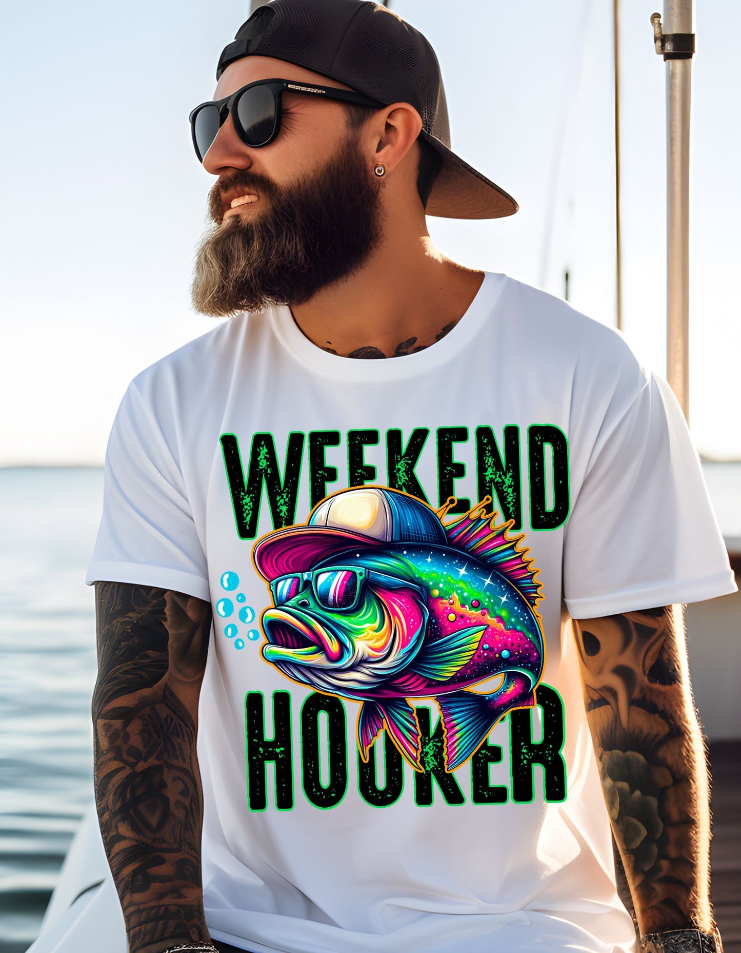 Weekend Hooker Angler Tee