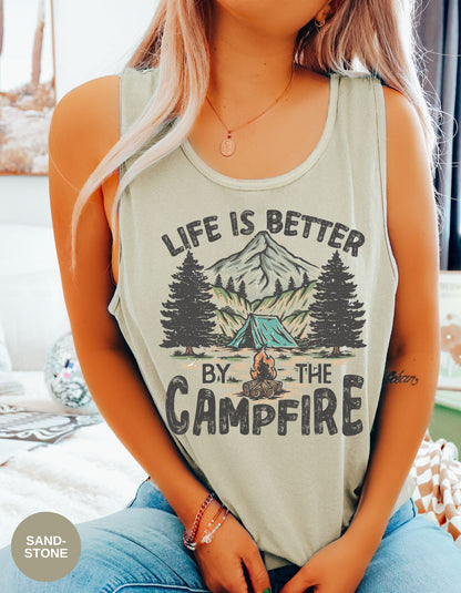 Campfire Bliss Tank Top