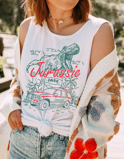 Vintage Dino Adventure Tank Top