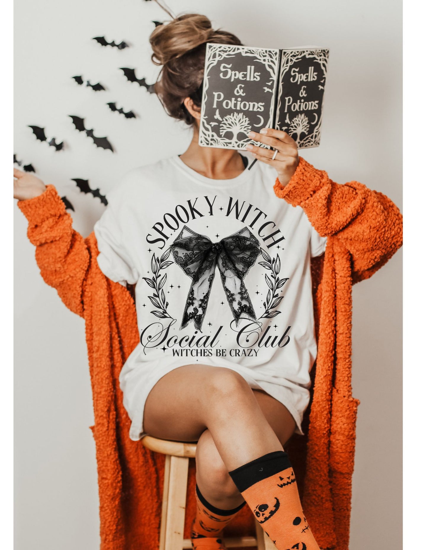 Witches Be Crazy: Spooky Social Club Tee