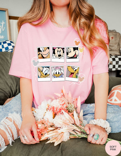 Mickey & Pals Polaroid Flashback Tee