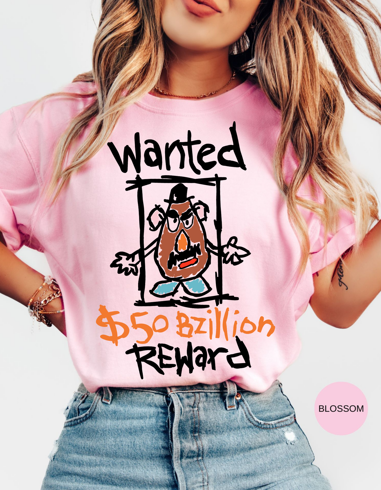 Spud Wanted: Reward 50 Bzillion Tee