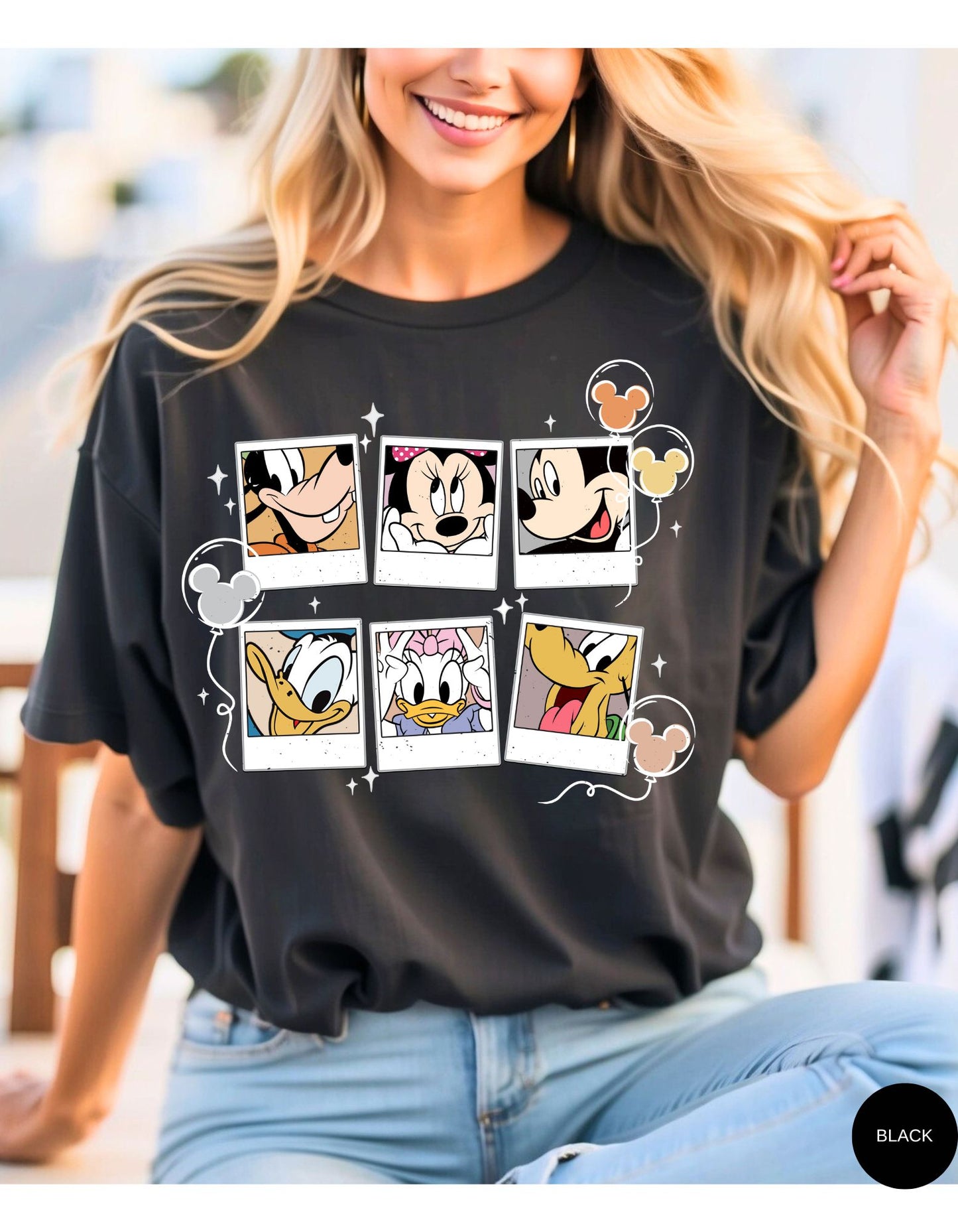 Mickey & Pals Polaroid Flashback Tee