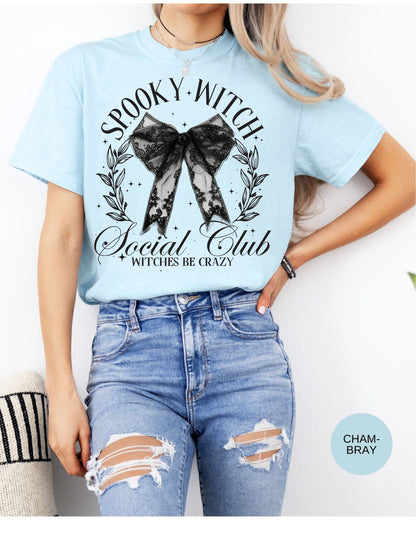 Witches Be Crazy: Spooky Social Club Tee