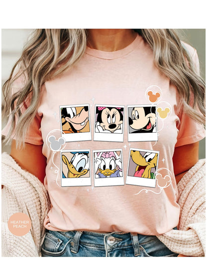 Mickey & Pals Polaroid Flashback Tee