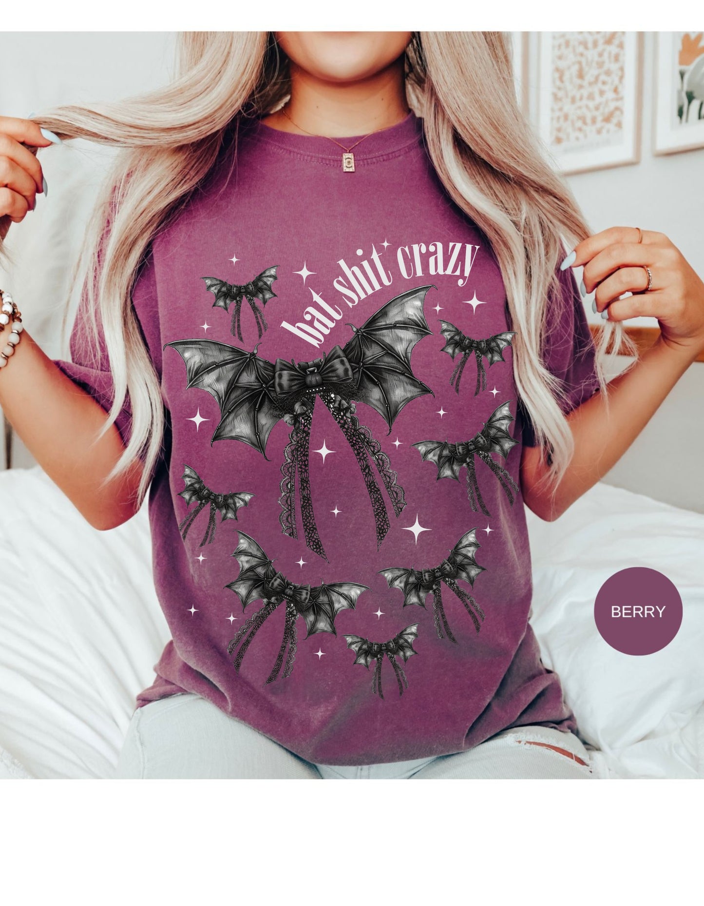 Batty Bows Crazy Tee