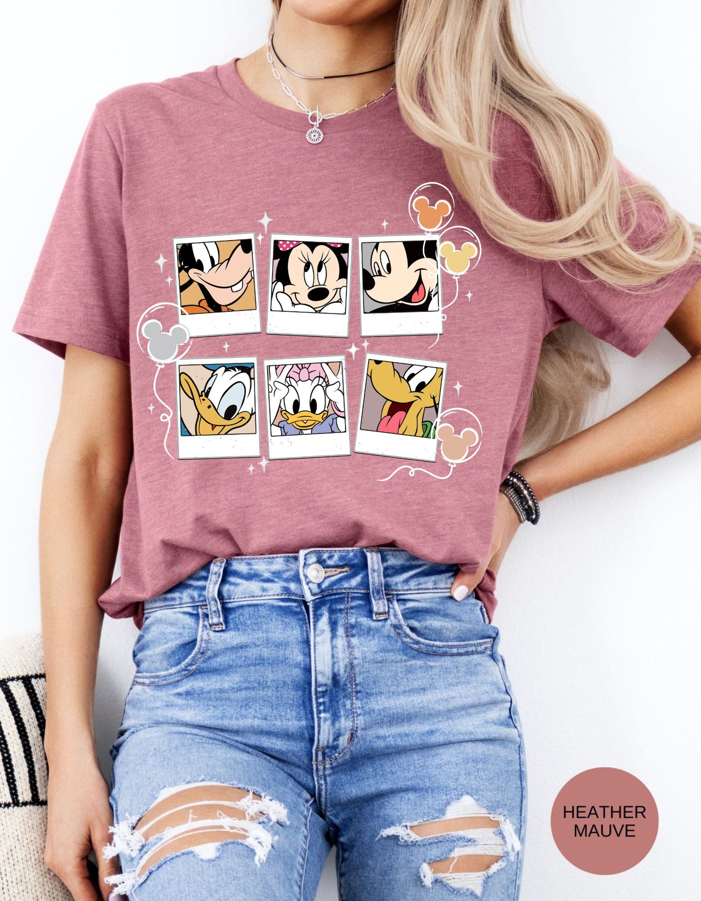 Mickey & Pals Polaroid Flashback Tee