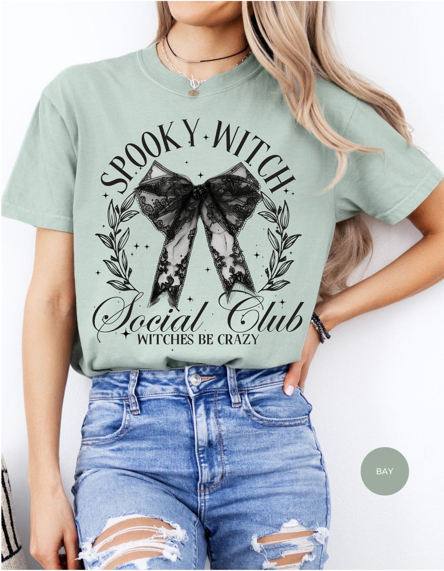 Witches Be Crazy: Spooky Social Club Tee