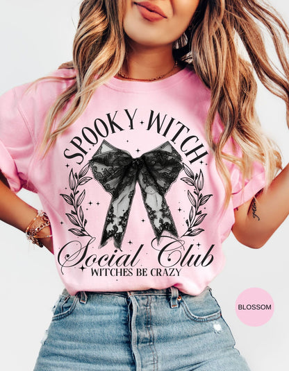 Witches Be Crazy: Spooky Social Club Tee