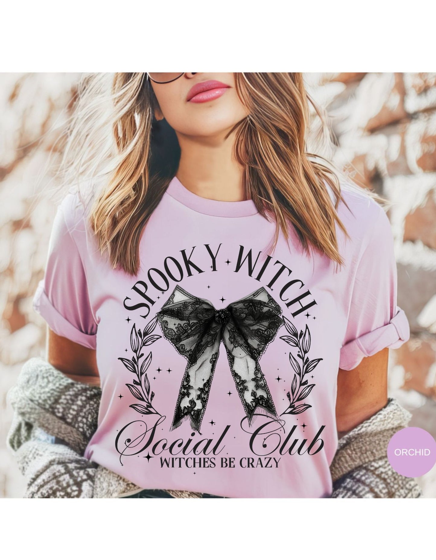 Witches Be Crazy: Spooky Social Club Tee