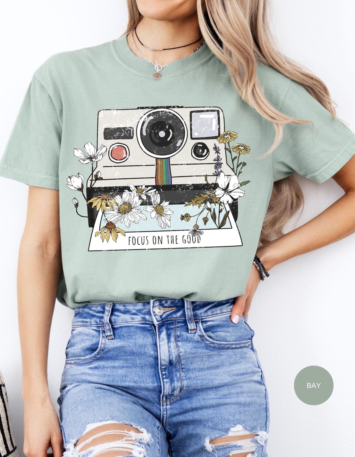 Snap the Good Vibes Tee