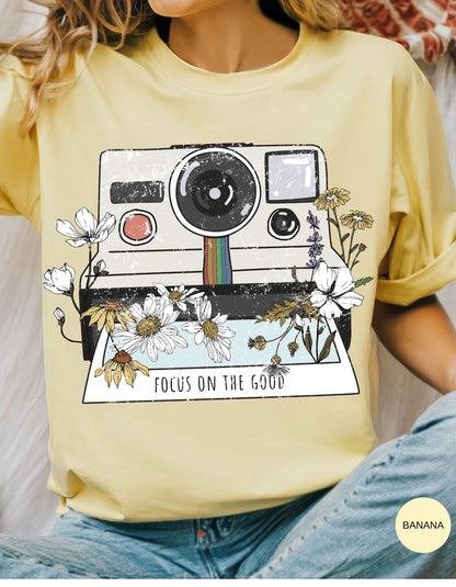 Snap the Good Vibes Tee