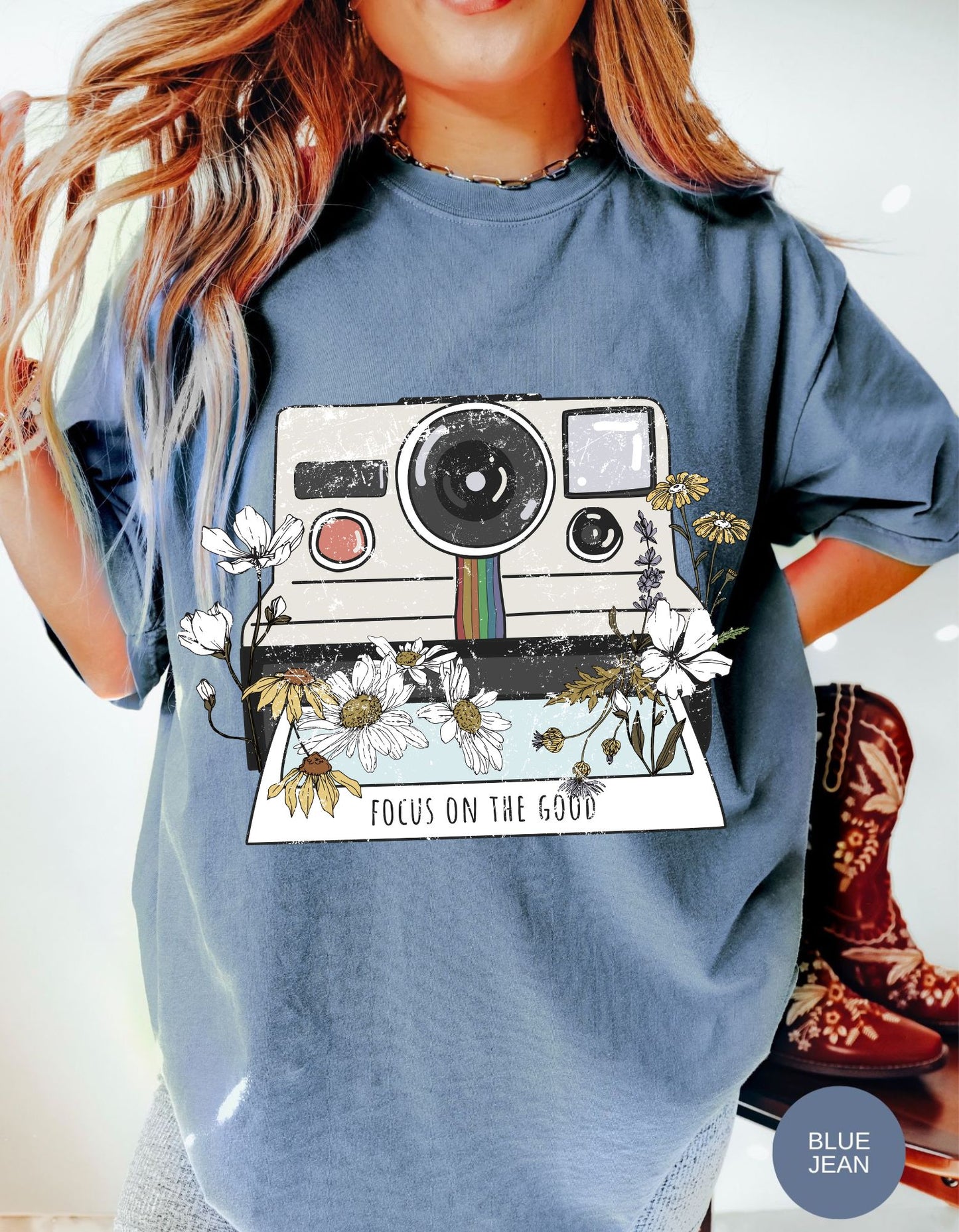 Snap the Good Vibes Tee