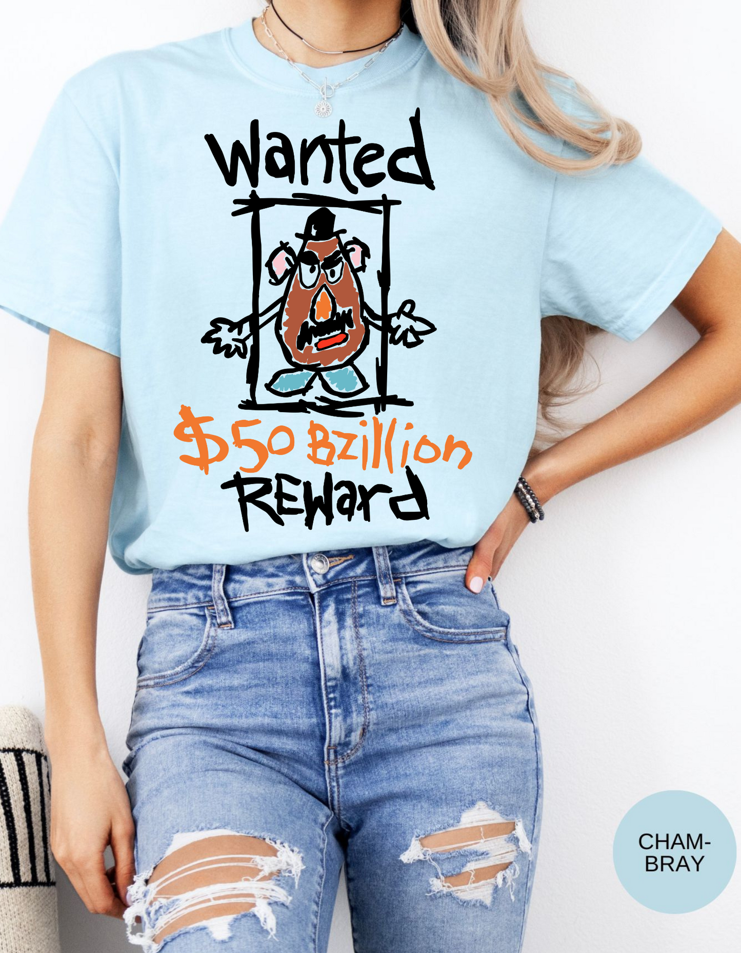 Spud Wanted: Reward 50 Bzillion Tee