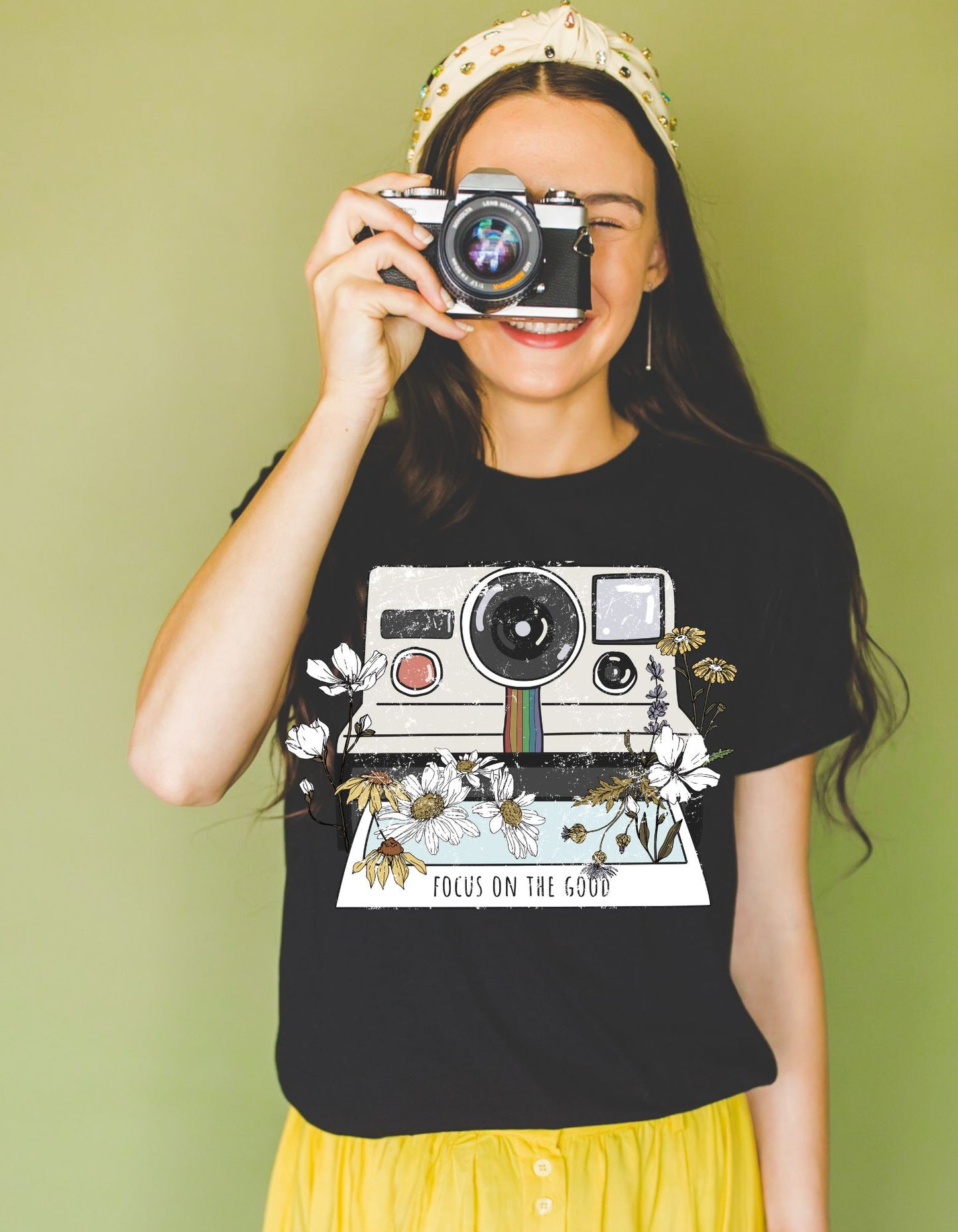 Snap the Good Vibes Tee