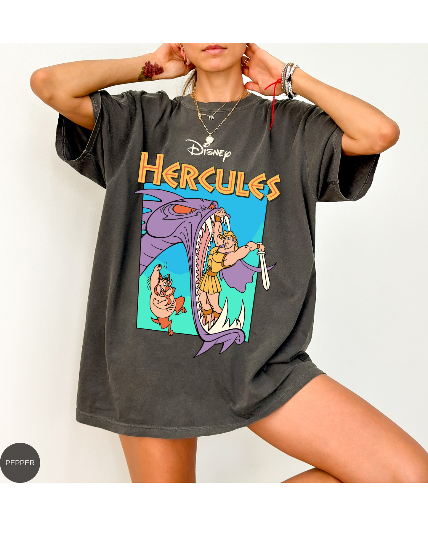 Battle of the Titans: 90s Retro Hero Tee