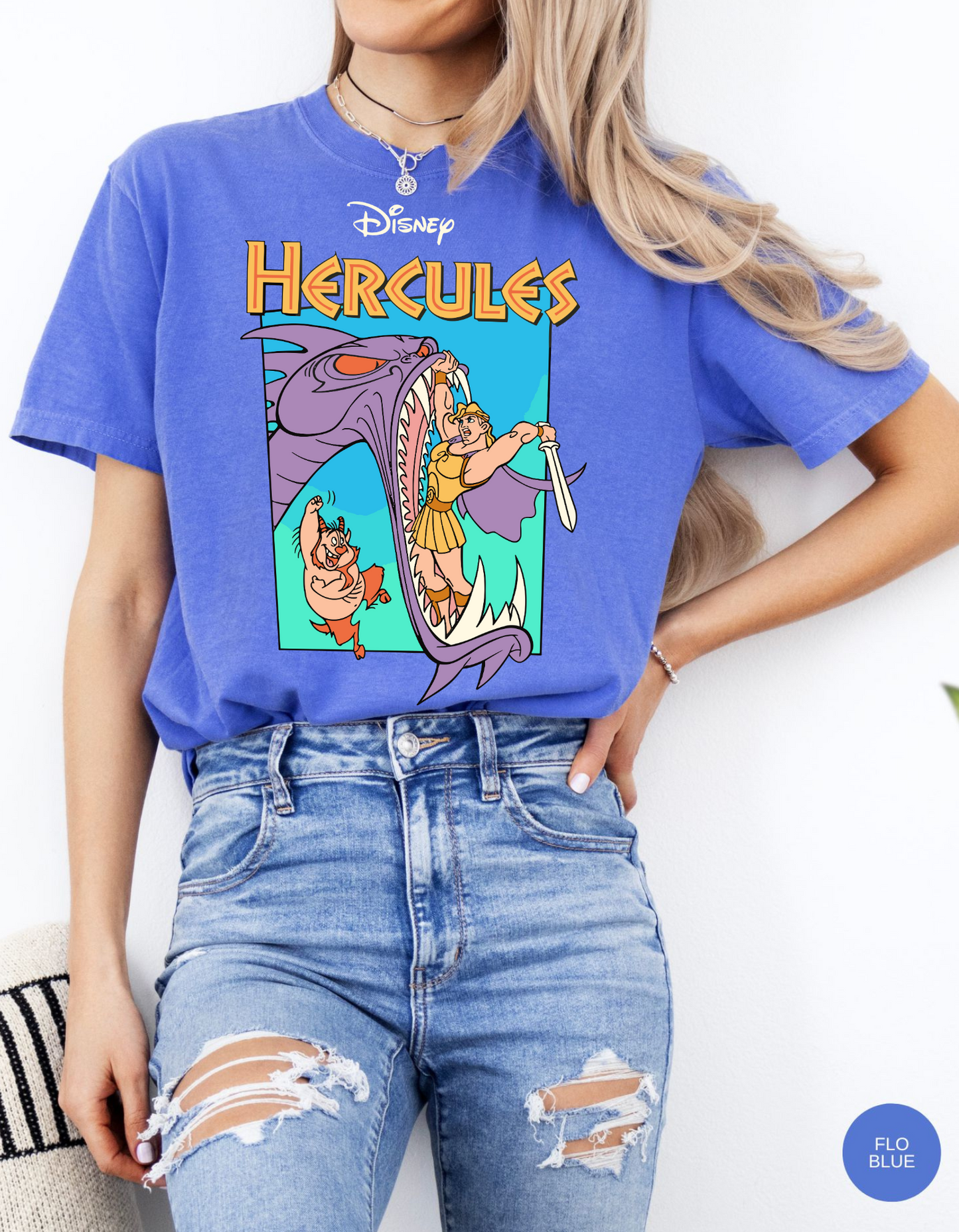 Battle of the Titans: 90s Retro Hero Tee