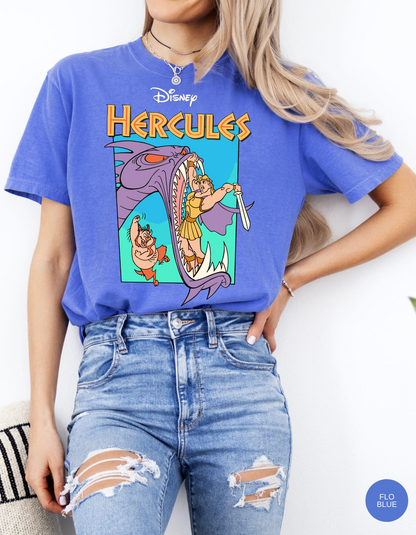 Battle of the Titans: 90s Retro Hero Tee