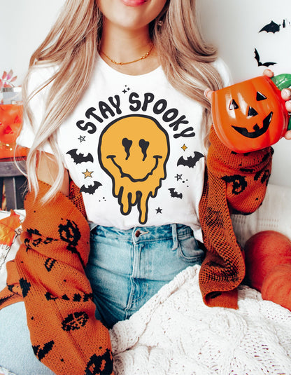 Melting Smiles Stay Spooky Tee