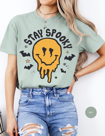 Melting Smiles Stay Spooky Tee