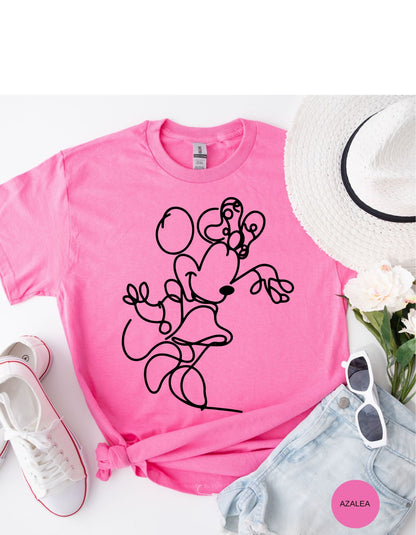 Minnie Magic Sketch Tee