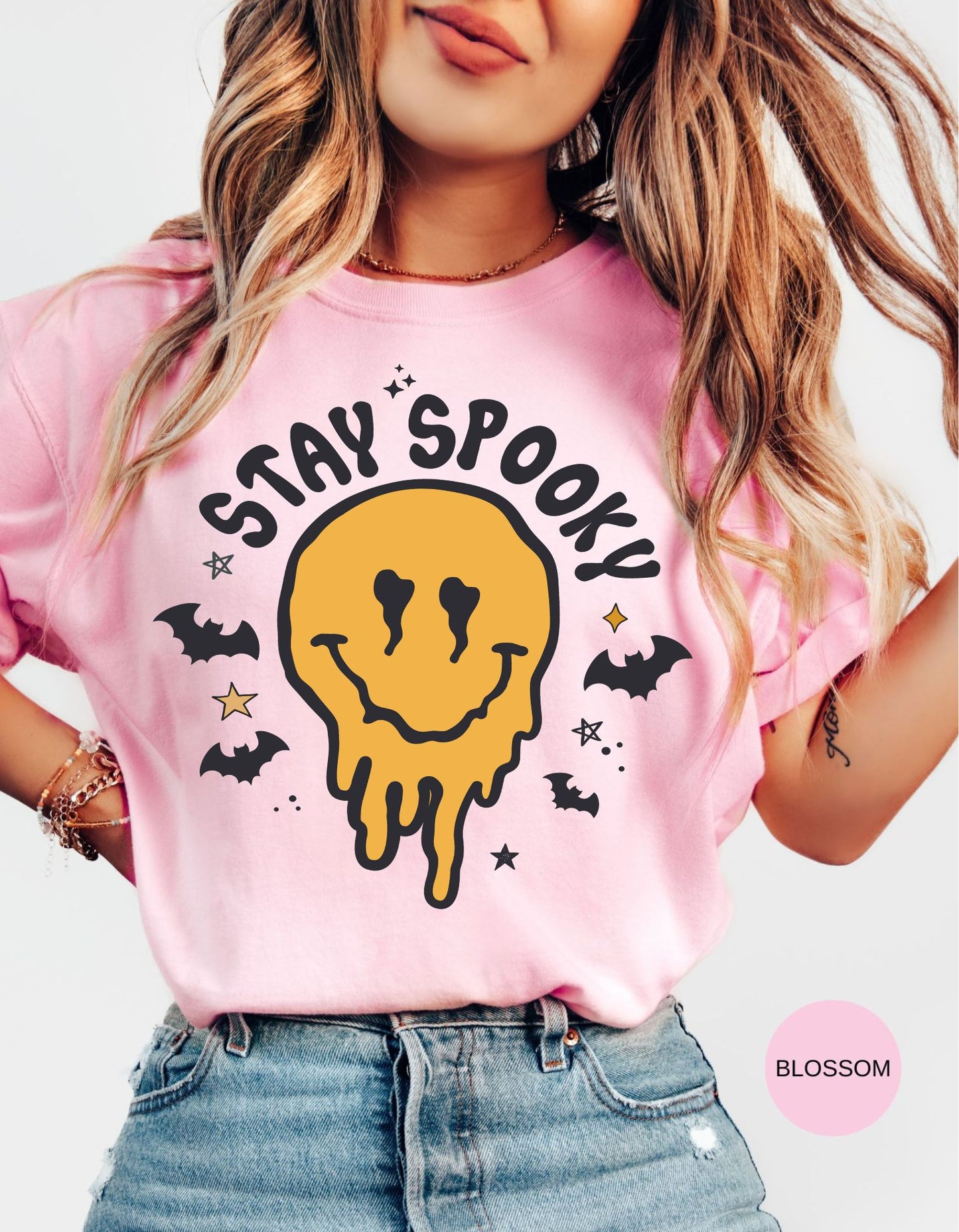 Melting Smiles Stay Spooky Tee