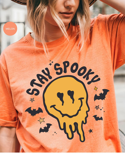 Melting Smiles Stay Spooky Tee