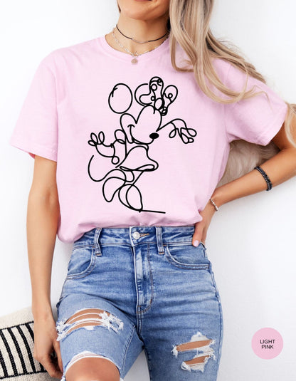 Minnie Magic Sketch Tee