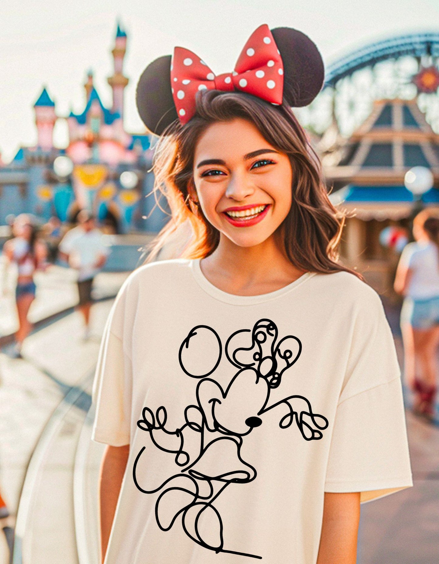 Minnie Magic Sketch Tee