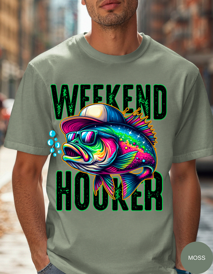 Weekend Hooker Angler Tee