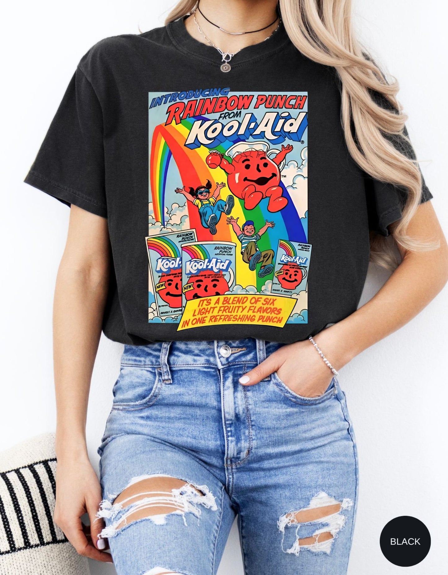 Retro Rainbow Punch Kool-Aid: A Blast from the Past!