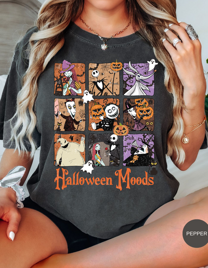 Spooky Faces of Halloween Tee