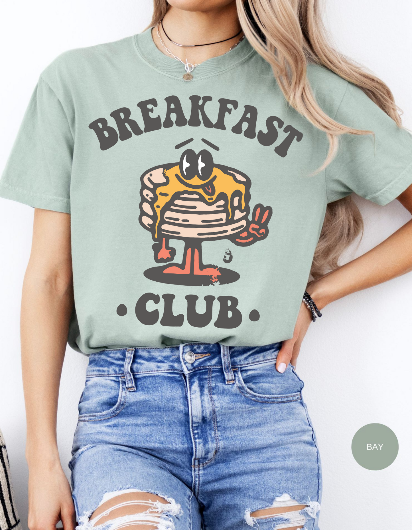 Fluffy Pancake Smiles Tee - Join the Breakfast Club!