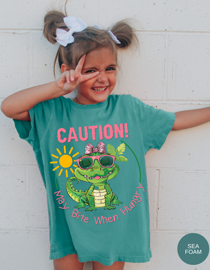 Hungry Gator Warning Tee