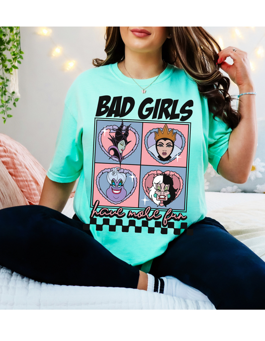 Bad Girls Have More Fun: Villains Edition!